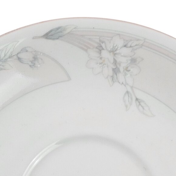 Aynsley Pastiche Pink Fine Bone China Teacup & Saucer Set Made In England - Picture 12 of 13